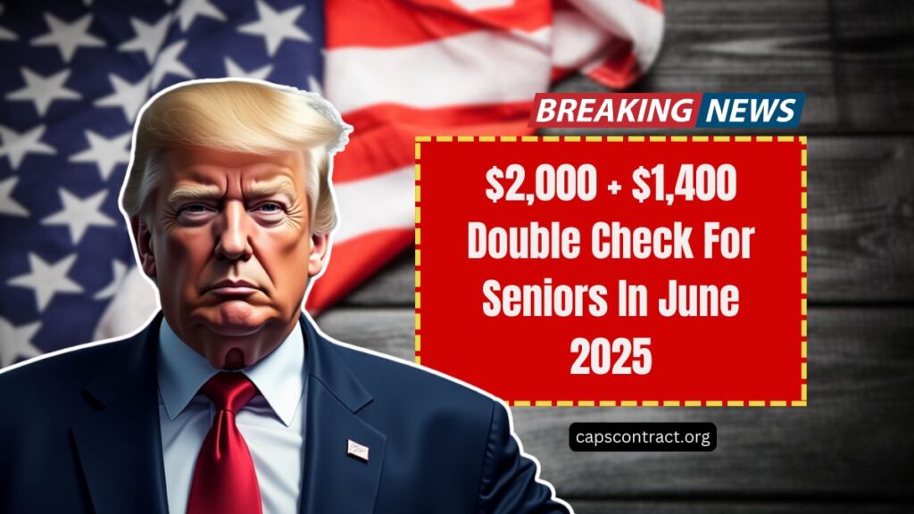 $2,000 + $1,400 Double Check For Seniors In June 2025 – Who Qualifies?