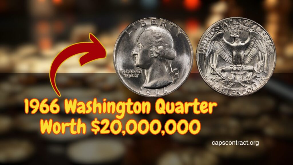 Is Your 1966 Washington Quarter Worth $20,000,000? Discover The Rare Error You Need To Look For!