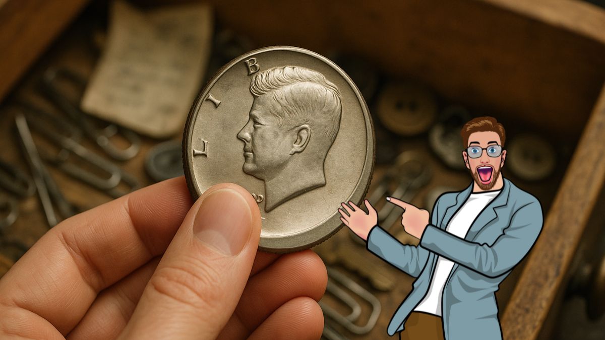 Kennedy Half Dollar With Rare Off-Center Strike Found in Junk Drawer — Now Valued at $720K