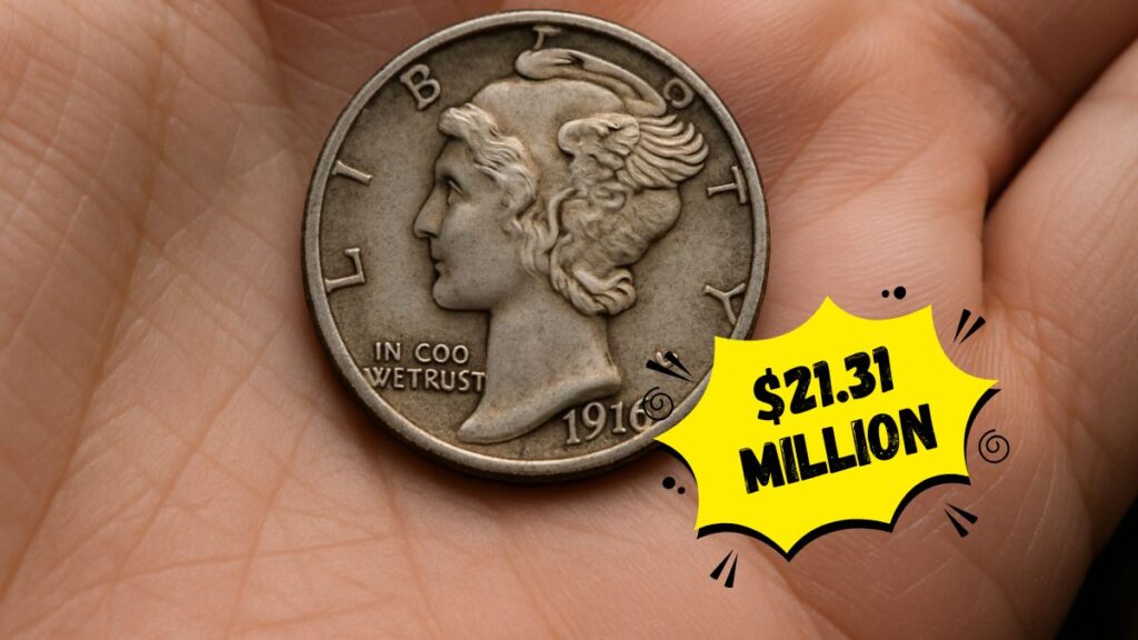 Rare Mercury Dime Valued at $21.31 Million Still Circulating