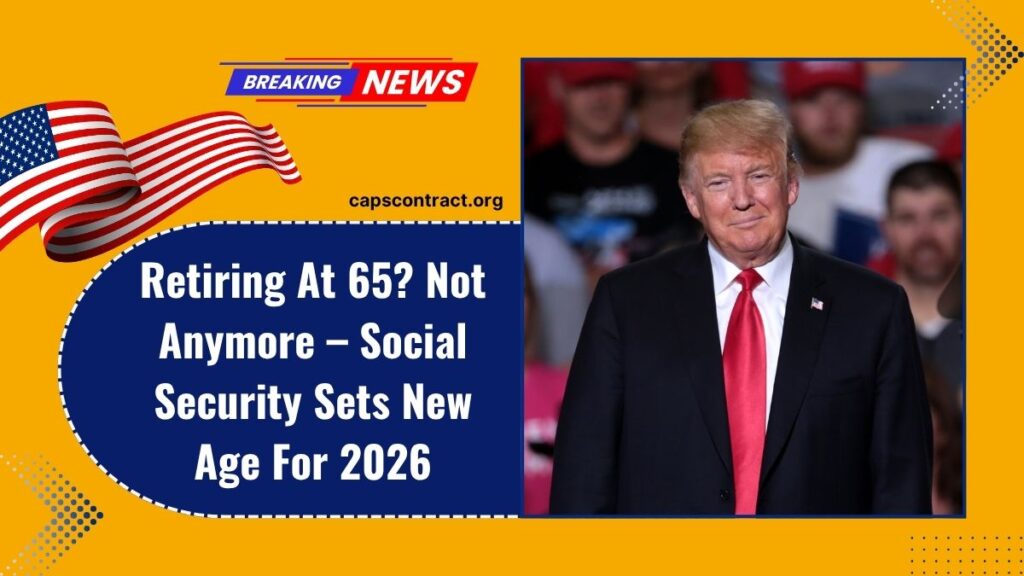 Retiring At 65? Not Anymore – Social Security Sets New Age For 2026