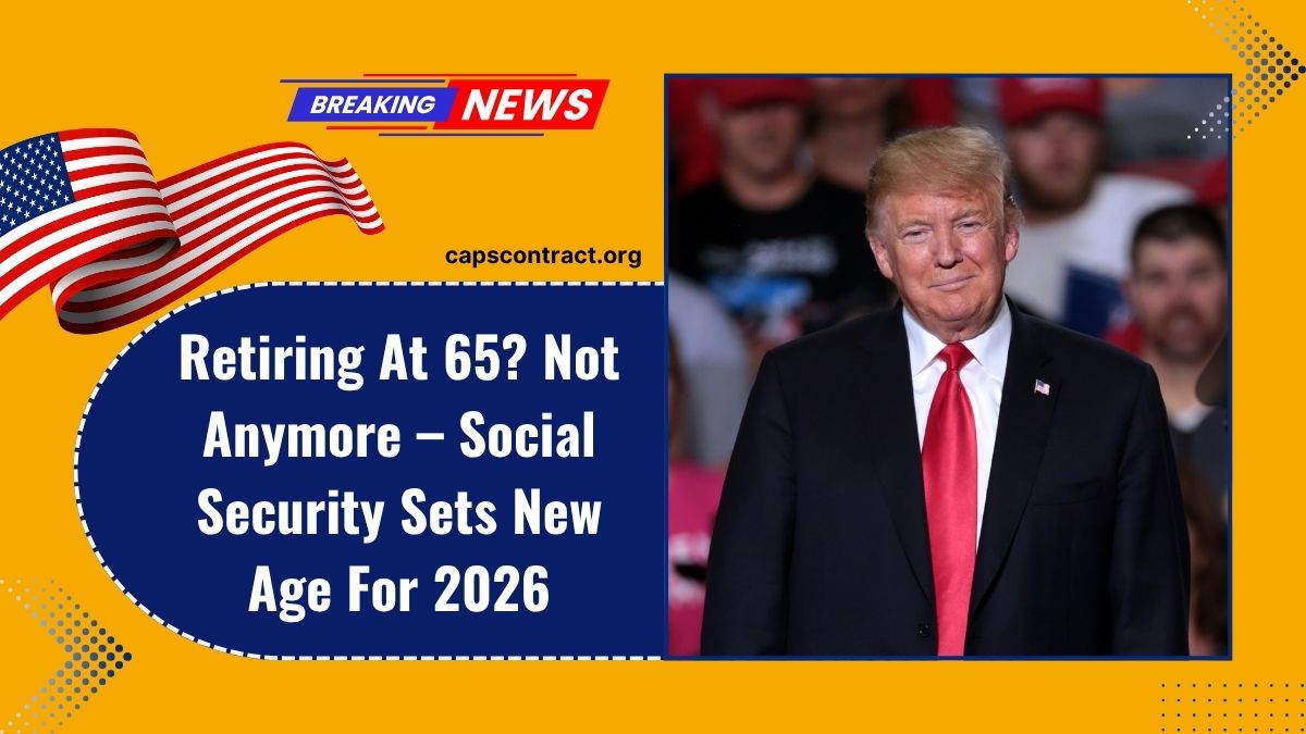 Retiring At 65? Not Anymore – Social Security Sets New Age For 2026